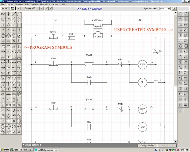 Electrical Schematic Software (Relay Logic)